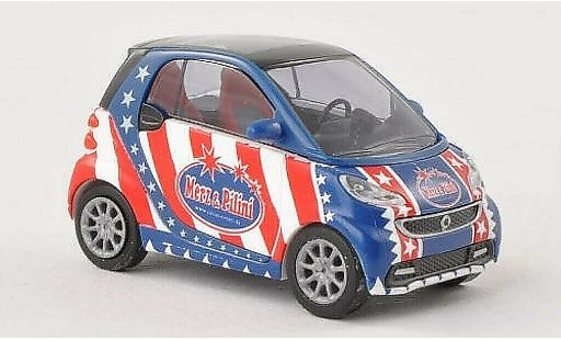 Smart ForTwo Coupe 1/87 Busch Merz & Pilini 2012 miniature