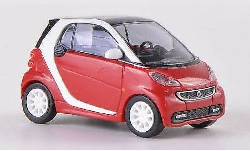 Smart ForTwo Coupe 1/87 Busch rouge 2012 miniature