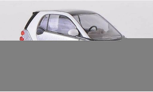 Smart ForTwo Coupe 1/87 Busch grise 2012 miniature