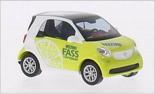 Smart ForTwo Coupe 1/87 Busch Veltins Fassbrause Zitrone miniature