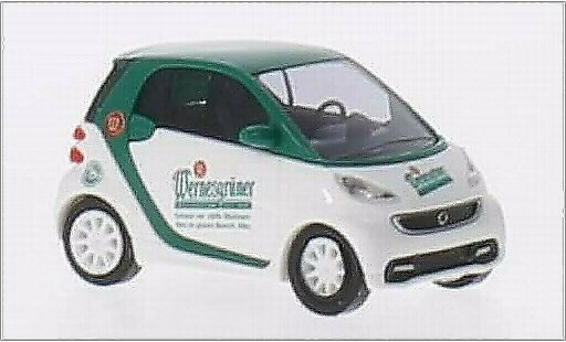 Smart ForTwo Coupe 1/87 Busch Wernesverteer miniature