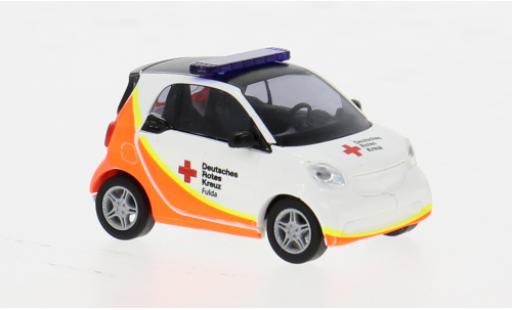 Miniature Smart ForTwo 1/87 Busch Fortwo DRK Fulda 1:87 Smart ForTwo 1/87 Busch Fortwo DRK Fulda 1:87 miniature
