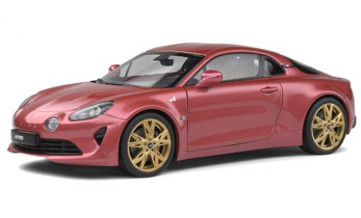 Miniature Alpine A110 1/18 Solido Pure Color Edition metallise rose 2020 Alpine A110 1/18 Solido Pure Color Edition metallise rose 2020 miniature