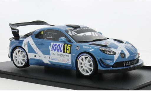 Alpine A110 1/18 Solido RGT #15 1:18 miniature
