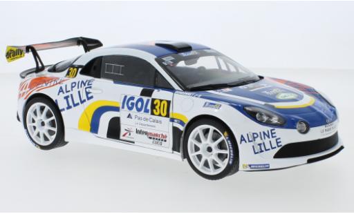 Miniature Alpine A110 1/18 Solido RGT No.30 Rallye du Touquet 2020 F.Delecour Alpine A110 1/18 Solido RGT No.30 Rallye du Touquet 2020 F.Delecour miniature