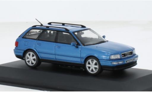 Audi S2 1/43 Solido Avant bleue 1:43 miniature