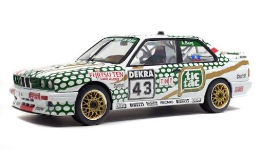 Miniature Bmw M3 1/18 Solido (E30) No.43 Tauber Tic Tac DTM 1991 A.Berg Bmw M3 1/18 Solido (E30) No.43 Tauber Tic Tac DTM 1991 A.Berg miniature