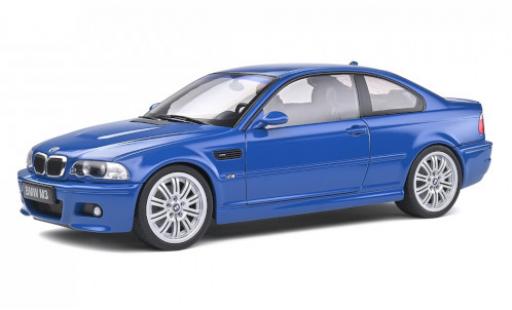 Miniature Bmw M3 1/18 Solido (E46) bleue 2000 Bmw M3 1/18 Solido (E46) bleue 2000 miniature