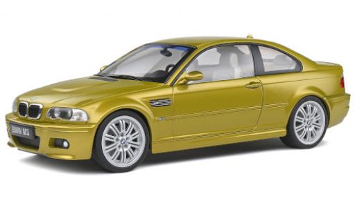Miniature Bmw M3 1/18 Solido (E46) metallise jaune 2000 Bmw M3 1/18 Solido (E46) metallise jaune 2000 miniature