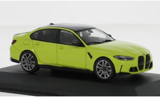Bmw M3 1/43 Solido (G80) jaune 1:43 miniature