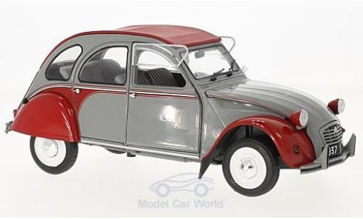 Miniature Citroen 2CV 1/18 Solido Dolly grise/rouge 1985 Citroen 2CV 1/18 Solido Dolly grise/rouge 1985 miniature
