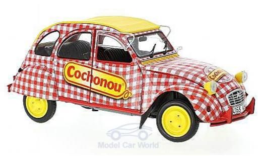 Miniature Citroen 2CV 1/18 Solido 6 Cochonou Citroen 2CV 1/18 Solido 6 Cochonou miniature