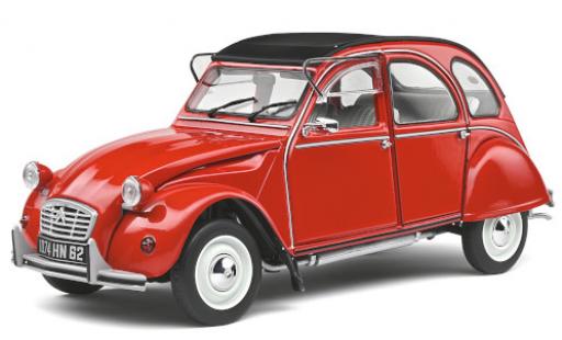 Miniature Citroen 2CV 1/18 Solido 6 rouge 1982 Citroen 2CV 1/18 Solido 6 rouge 1982 miniature