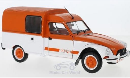 Miniature Citroen Acadiane 1/18 Solido Acaspot orange/beige 1984 Citroen Acadiane 1/18 Solido Acaspot orange/beige 1984 miniature
