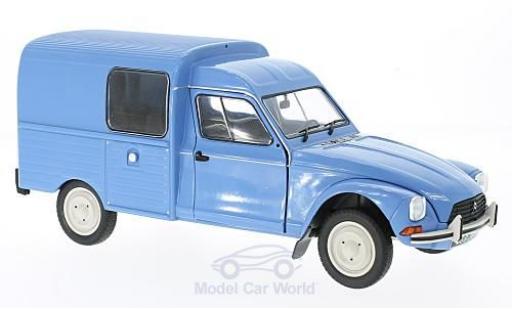 Miniature Citroen Acadiane 1/18 Solido bleue 1984 Citroen Acadiane 1/18 Solido bleue 1984 miniature