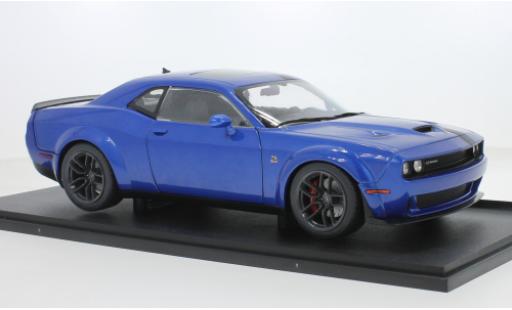 Miniature Dodge Challenger 1/18 Solido R/T bleue 2023 1:18 Dodge Challenger 1/18 Solido R/T bleue 2023 1:18 miniature