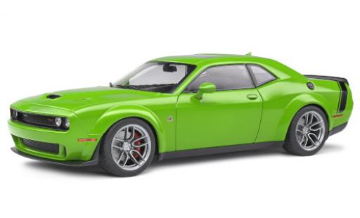 Miniature Dodge Challenger 1/18 Solido R/T Scat Pack verte/noire 2020 Dodge Challenger 1/18 Solido R/T Scat Pack verte/noire 2020 miniature