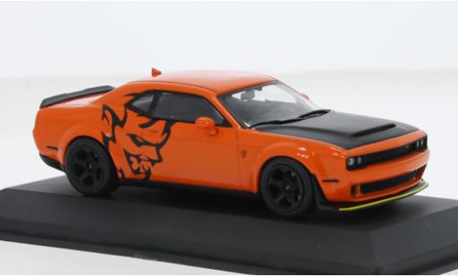 Miniature Dodge Challenger 1/43 Solido SRT Demon V8 6.2 orange 1:43 Dodge Challenger 1/43 Solido SRT Demon V8 6.2 orange 1:43 miniature