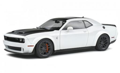 Miniature Dodge Challenger 1/18 Solido SRT Hellcat Redeye Widebody blanche/noire 2020 Dodge Challenger 1/18 Solido SRT Hellcat Redeye Widebody blanche/noire 2020 miniature