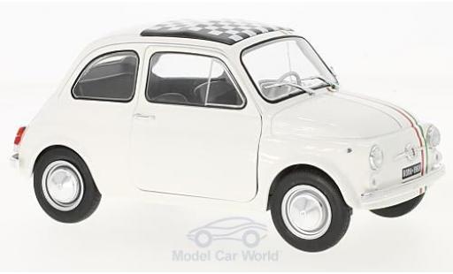 Fiat 500 L 1/18 Solido L Italia blanche/Dekor Italia 1968 miniature