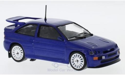 Miniature Ford Escort 1/43 Solido RS Cosworth metallise bleue 1992 Ford Escort 1/43 Solido RS Cosworth metallise bleue 1992 miniature