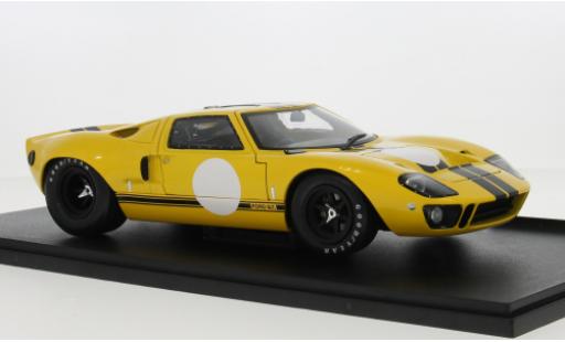 Ford GT40 1/18 Solido Mk I jaune/noire 1968 1:18 miniature
