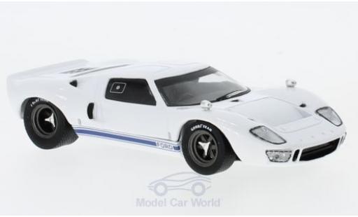 Miniature Ford GT40 1/43 Solido blanche RHD 1966 Ford GT40 1/43 Solido blanche RHD 1966 miniature