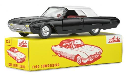 Miniature Ford Thunderbird 1/43 Solido Hardtop noire/grise 1963 Ford Thunderbird 1/43 Solido Hardtop noire/grise 1963 miniature