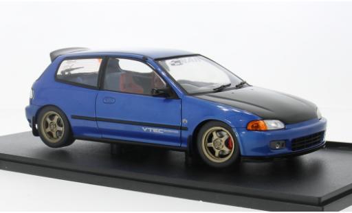 Honda Civic 1/18 Solido (EG6) bleue 1:18 miniature