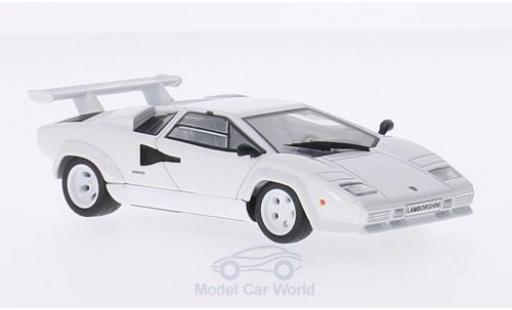 Miniature Lamborghini Countach 1/43 Solido LP500S blanche Lamborghini Countach 1/43 Solido LP500S blanche miniature