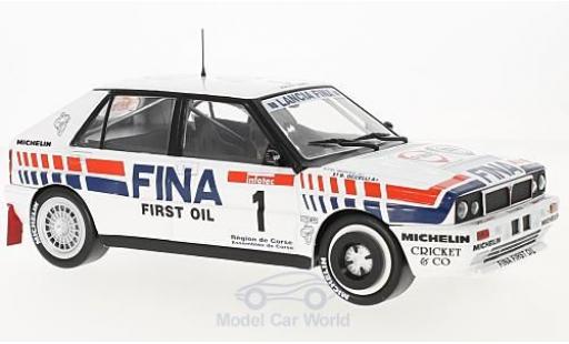 Miniature Lancia Delta 1/18 Solido Integrale 16V No.1 Fina Tour de Corse 1991 D.Auriol/B.Occelli Lancia Delta 1/18 Solido Integrale 16V No.1 Fina Tour de Corse 1991 D.Auriol/B.Occelli miniature