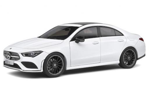 Miniature Mercedes CLA 1/18 Solido Coupe AMG Line (C118) blanche 2019 Mercedes CLA 1/18 Solido Coupe AMG Line (C118) blanche 2019 miniature
