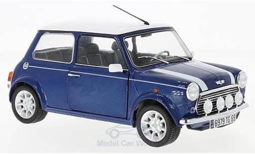 Miniature Mini Cooper S 1/18 Solido 1.3i Sport Pack metallise bleue Mini Cooper S 1/18 Solido 1.3i Sport Pack metallise bleue miniature