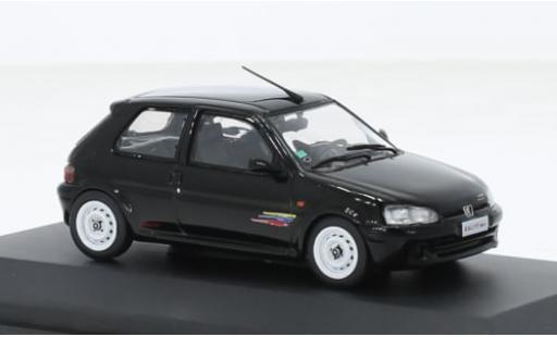 Miniature Peugeot 106 1/43 Solido Rallye Phase 2 noire 2001 1:43 Peugeot 106 1/43 Solido Rallye Phase 2 noire 2001 1:43 miniature