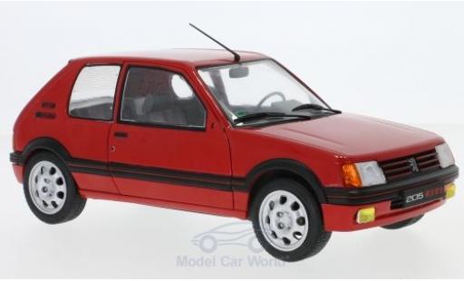 Miniature Peugeot 205 GTI 1/18 Solido GTI 1.9 rouge 1988 Peugeot 205 GTI 1/18 Solido GTI 1.9 rouge 1988 miniature