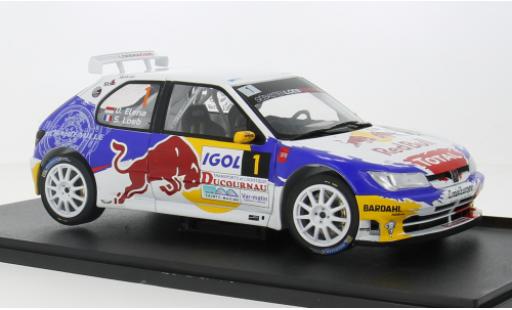 Miniature Peugeot 306 1/18 Solido Maxi #1 1:18 Peugeot 306 1/18 Solido Maxi #1 1:18 miniature