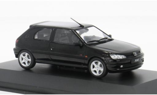 Miniature Peugeot 306 1/43 Solido S16 noire 1:43 Peugeot 306 1/43 Solido S16 noire 1:43 miniature