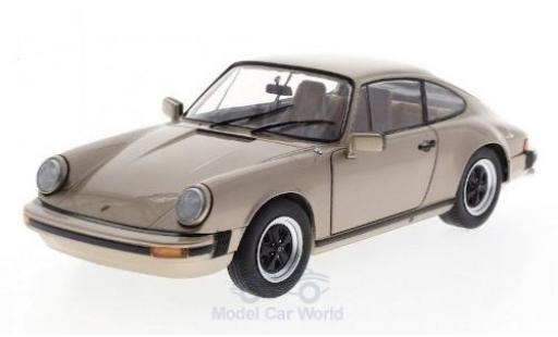 Miniature Porsche 930 1/18 Solido 911 () 3.2 Carrera metallise beige 1977 Porsche 930 1/18 Solido 911 () 3.2 Carrera metallise beige 1977 miniature