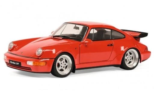 Miniature Porsche 964 Turbo 1/18 Solido 911 () 3.6 Turbo rouge 1990 Porsche 964 Turbo 1/18 Solido 911 () 3.6 Turbo rouge 1990 miniature