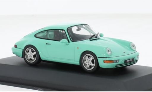 Miniature Porsche 964 1/43 Solido 911  RS Clubsport verte 1:43 Porsche 964 1/43 Solido 911  RS Clubsport verte 1:43 miniature