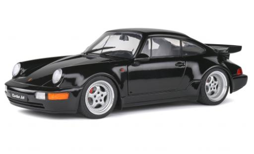 Miniature Porsche 964 Turbo 1/18 Solido 911 () Turbo 3.6 noire 1990 Porsche 964 Turbo 1/18 Solido 911 () Turbo 3.6 noire 1990 miniature