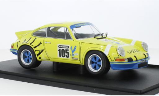 Porsche 911 1/18 Solido RSR No.105 Tour de France Auto 1973 1:18 miniature