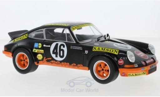 Porsche 911 1/18 Solido RSR No.46 Kremer Samson 1000 Km Spa 1973 J.Fitzpatrick/C.Schickentanz miniature