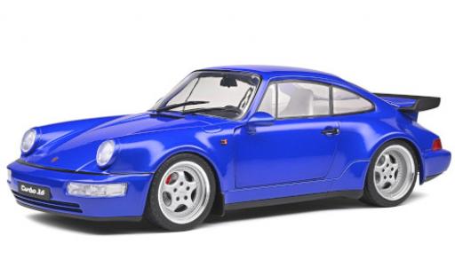 Miniature Porsche 964 Turbo 1/18 Solido 911 Turbo () metallise bleue 1990 Porsche 964 Turbo 1/18 Solido 911 Turbo () metallise bleue 1990 miniature