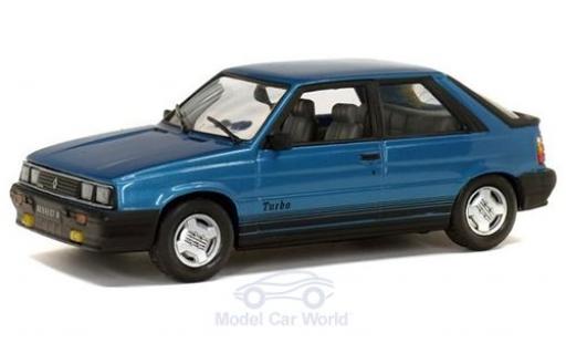 Miniature Renault 11 1/43 Solido Turbo metallise bleue 1985 Renault 11 1/43 Solido Turbo metallise bleue 1985 miniature