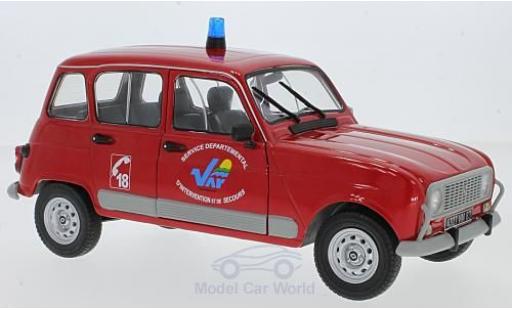 Miniature Renault 4 L 1/18 Solido GTL Feuerwehr Renault 4 L 1/18 Solido GTL Feuerwehr miniature