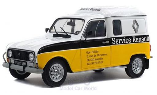 Miniature Renault 4 1/18 Solido LF Service 1975 Renault 4 1/18 Solido LF Service 1975 miniature