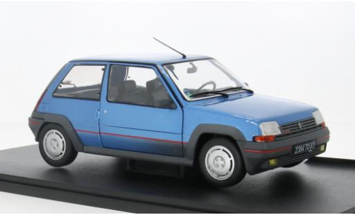 Miniature Renault 5 1/18 Solido GT Turbo MK1 bleue 1:18 Renault 5 1/18 Solido GT Turbo MK1 bleue 1:18 miniature