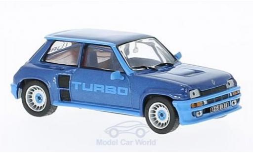 Miniature Renault 5 1/43 Solido Turbo metallise bleue 1980 Renault 5 1/43 Solido Turbo metallise bleue 1980 miniature