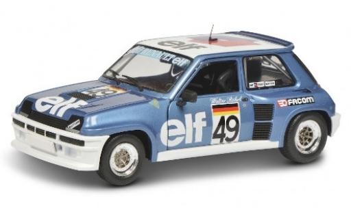 Miniature Renault 5 1/18 Solido Turbo No.49 Elf Elf Turbo Europacup Zeltweg 1981 W.Röhrl Renault 5 1/18 Solido Turbo No.49 Elf Elf Turbo Europacup Zeltweg 1981 W.Röhrl miniature